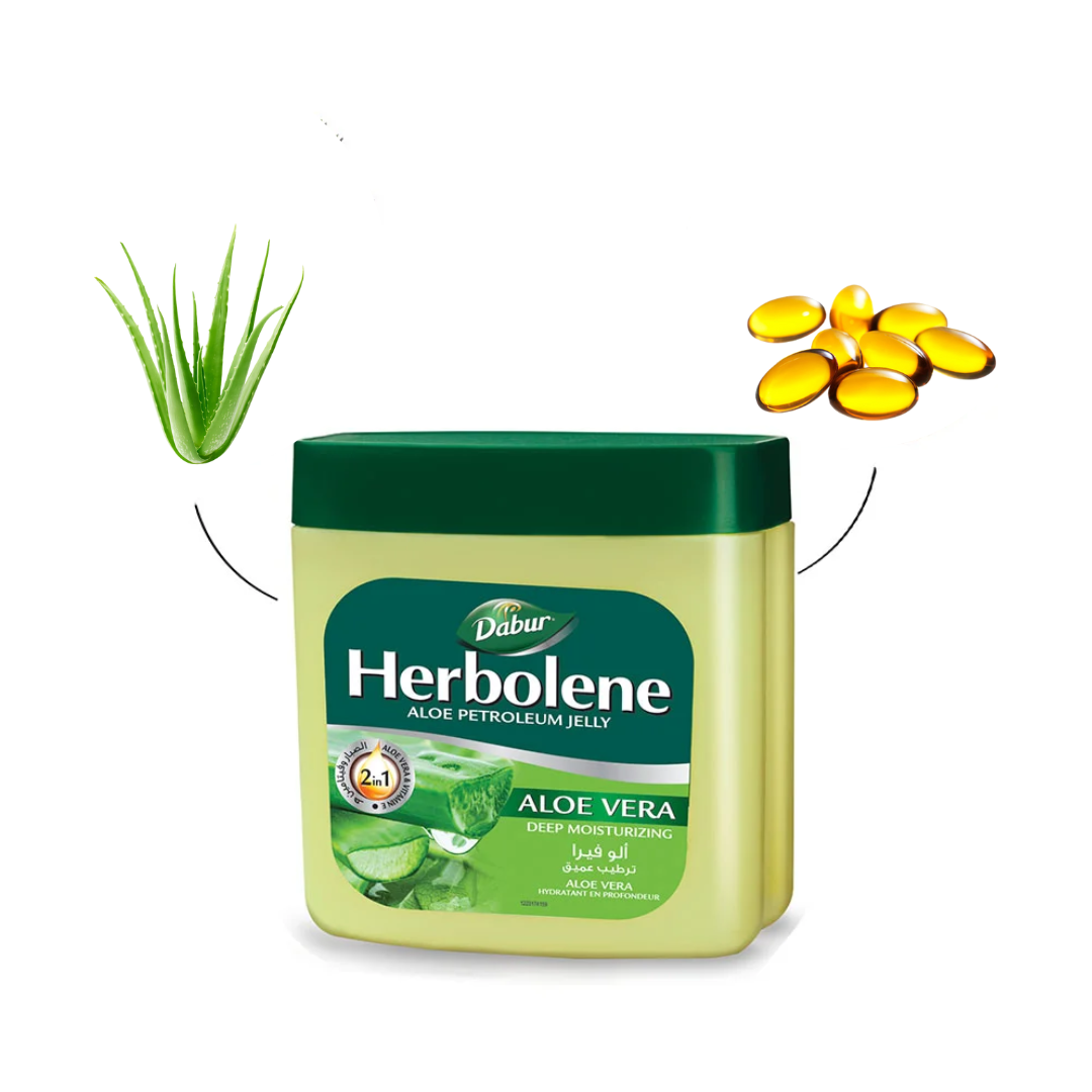 HERBOLENE - VASELINA 2 EN 1 ALOE VERA & VITAMINA E 225 ML - 2