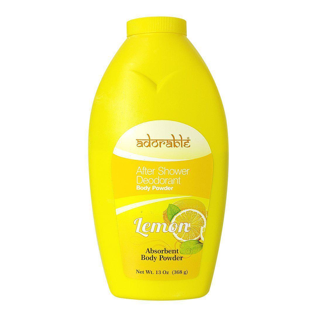 ADORABLE TALCO AFTER SHOWER LIMÓN 368 GRS - 1
