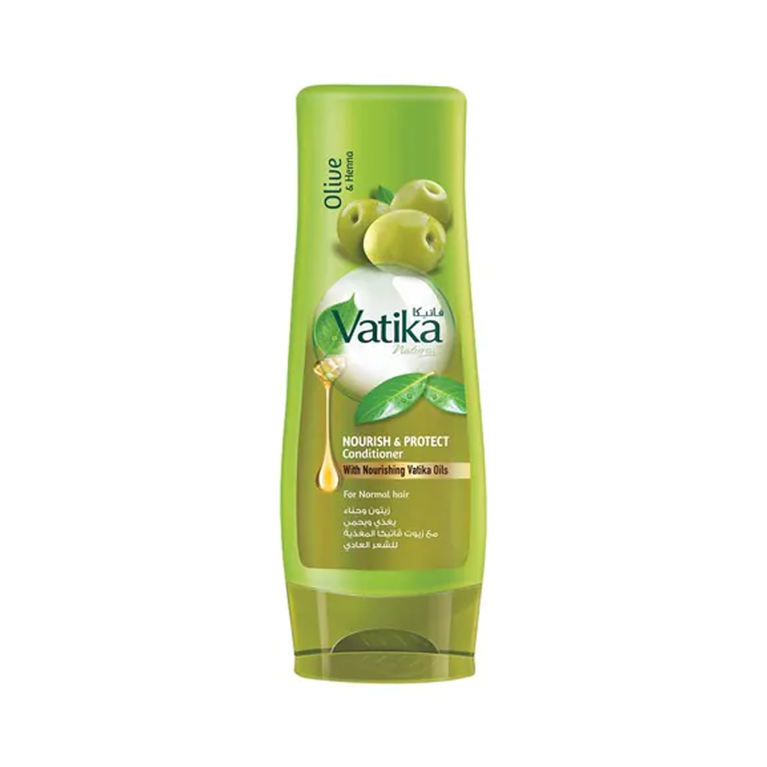 ACONDICIONADOR CABELLO VATIKA NATURALS OLIVA Y HENNA NUTRE Y PROTEGE 200 ML - 1