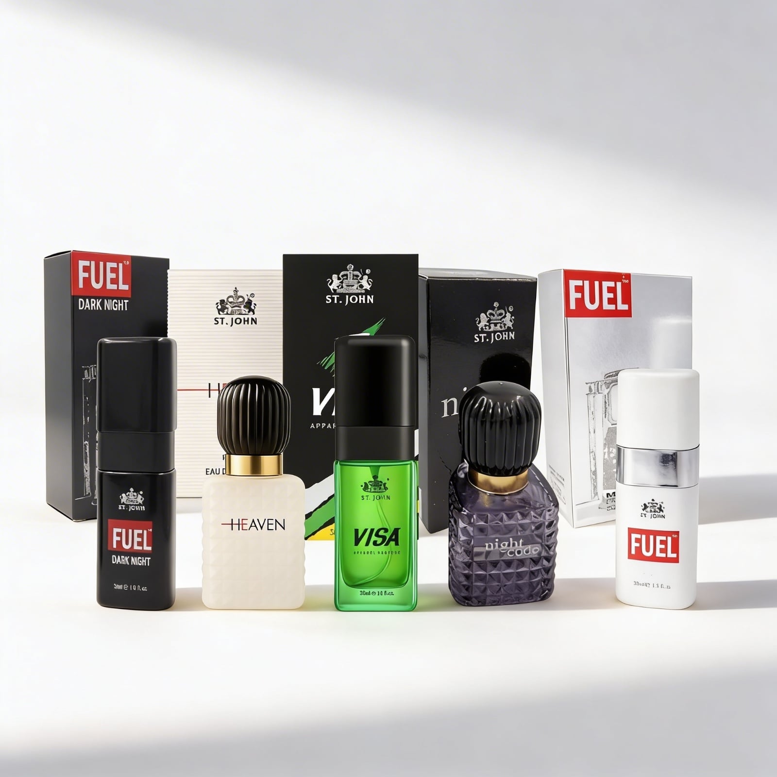 PERFUME ST JOHN PACK 5X4 HOMBRE EDT 30 ML - 1