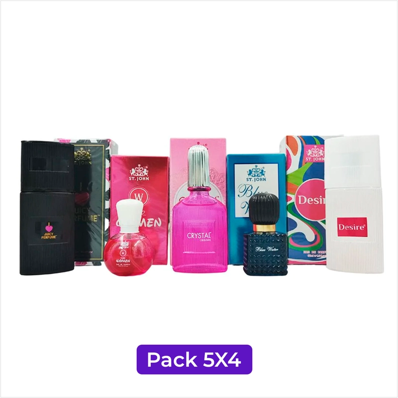 PERFUME ST JOHN PACK 5X4 MUJER EDP 30 ML - 2