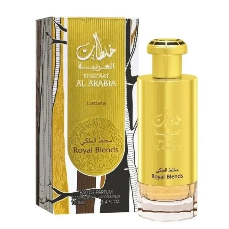 PERFUME LATTAFA KHALTAAT AL ARABIA ROYAL BLENDS UNISEX EDP 100 ML - 1