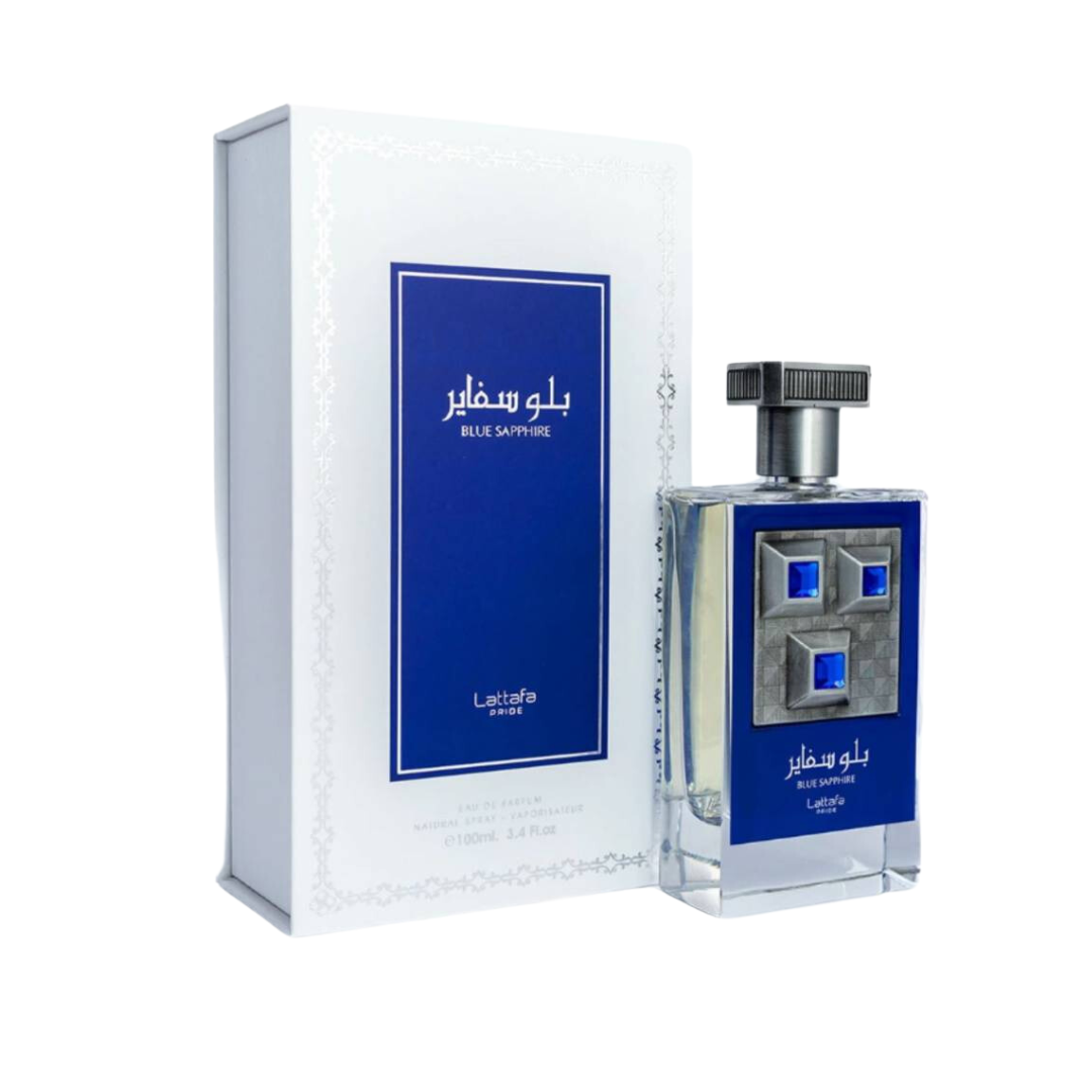 PERFUME LATTAFA PRIDE BLUE SAPPHIRE UNISEX EDP 100 ML - 1