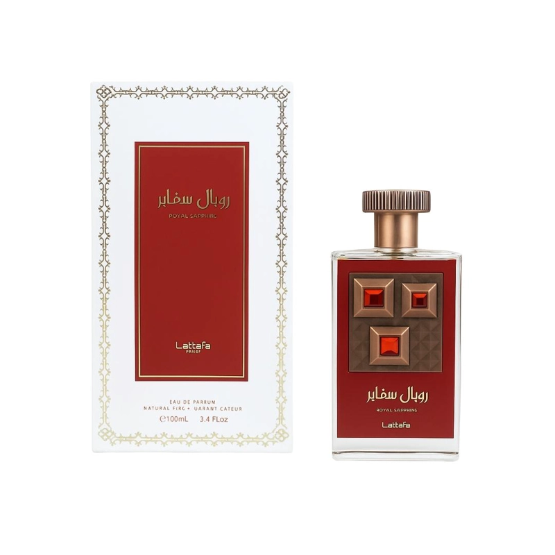 PERFUME LATTAFA PRIDE ROYAL SAPPHIRE UNISEX EDP 100 ML - 1