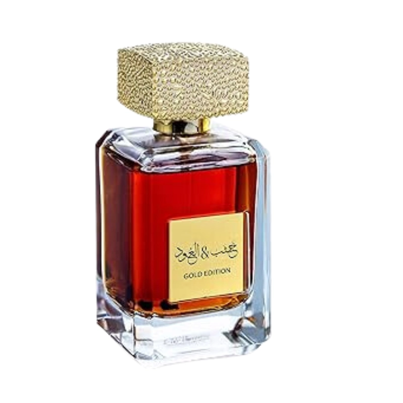 PERFUME ARABIYAT PRESTIGE KHASHAB & OUD GOLD UNISEX EDP 100 ML - 2