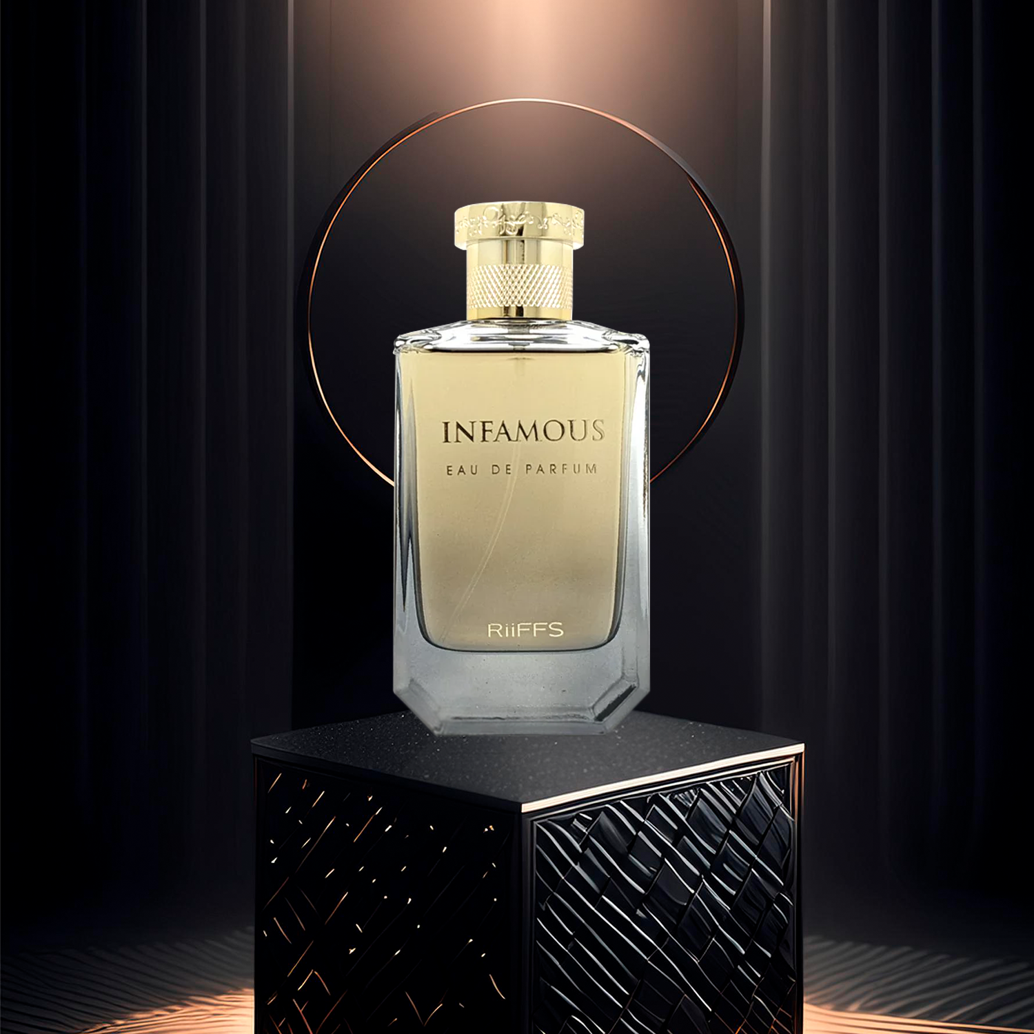 PERFUME RIIFFS INFAMOUS HOMBRE EDP 100 ML - 3