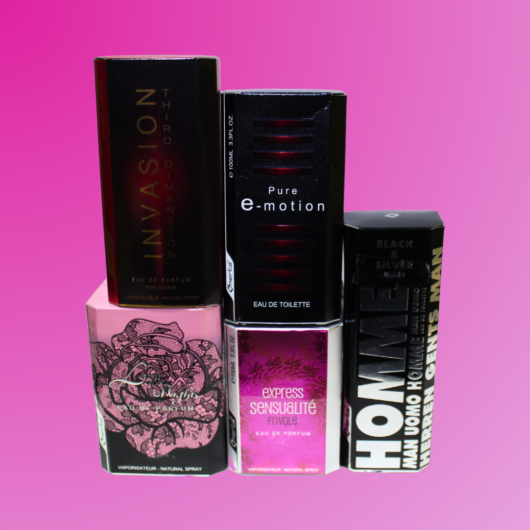 PERFUME OMERTA PACK 5X4 SURTIDOS UNISEX EDT Y EDP 100 ML - 4