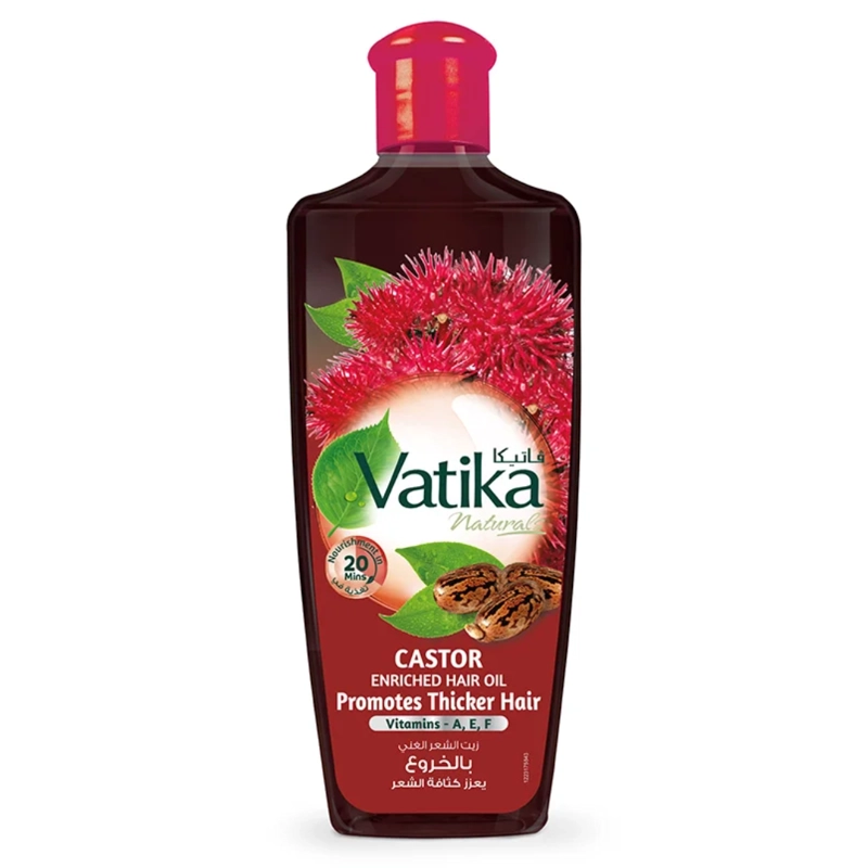 VATIKA ACEITE CAPILAR CASTOR 200 ML - 1