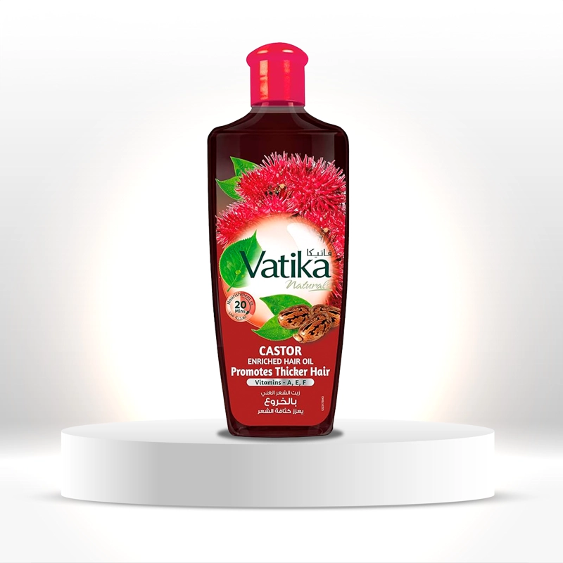 VATIKA ACEITE CAPILAR CASTOR 200 ML - 3