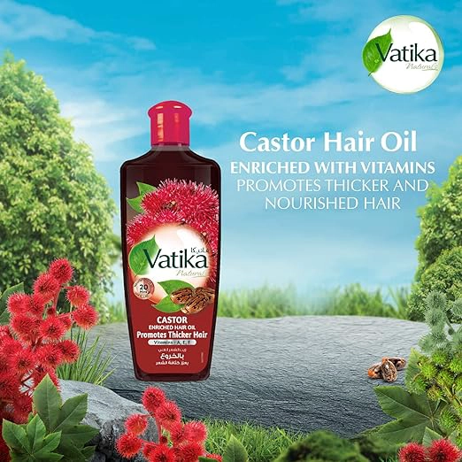 VATIKA ACEITE CAPILAR CASTOR 200 ML - 4