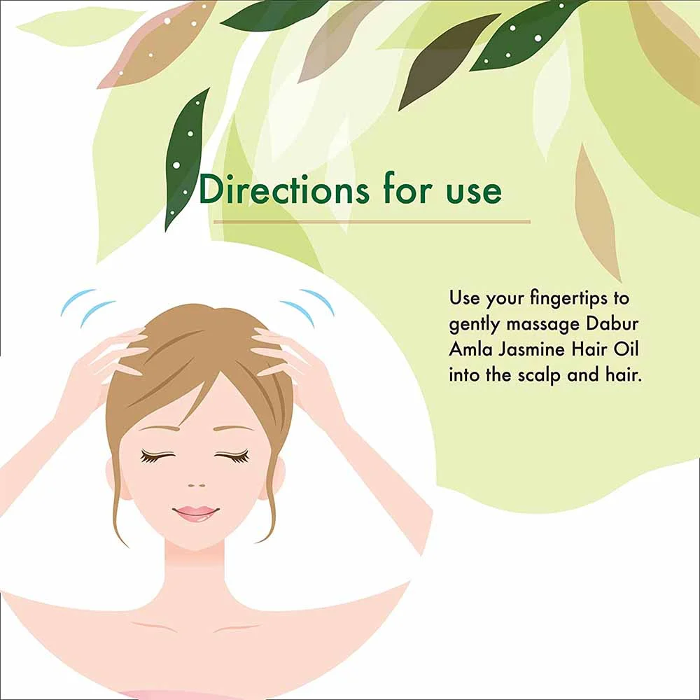 ACEITE CABELLO DABUR AMLA 200 ML JASMINE HAIR OIL - 3