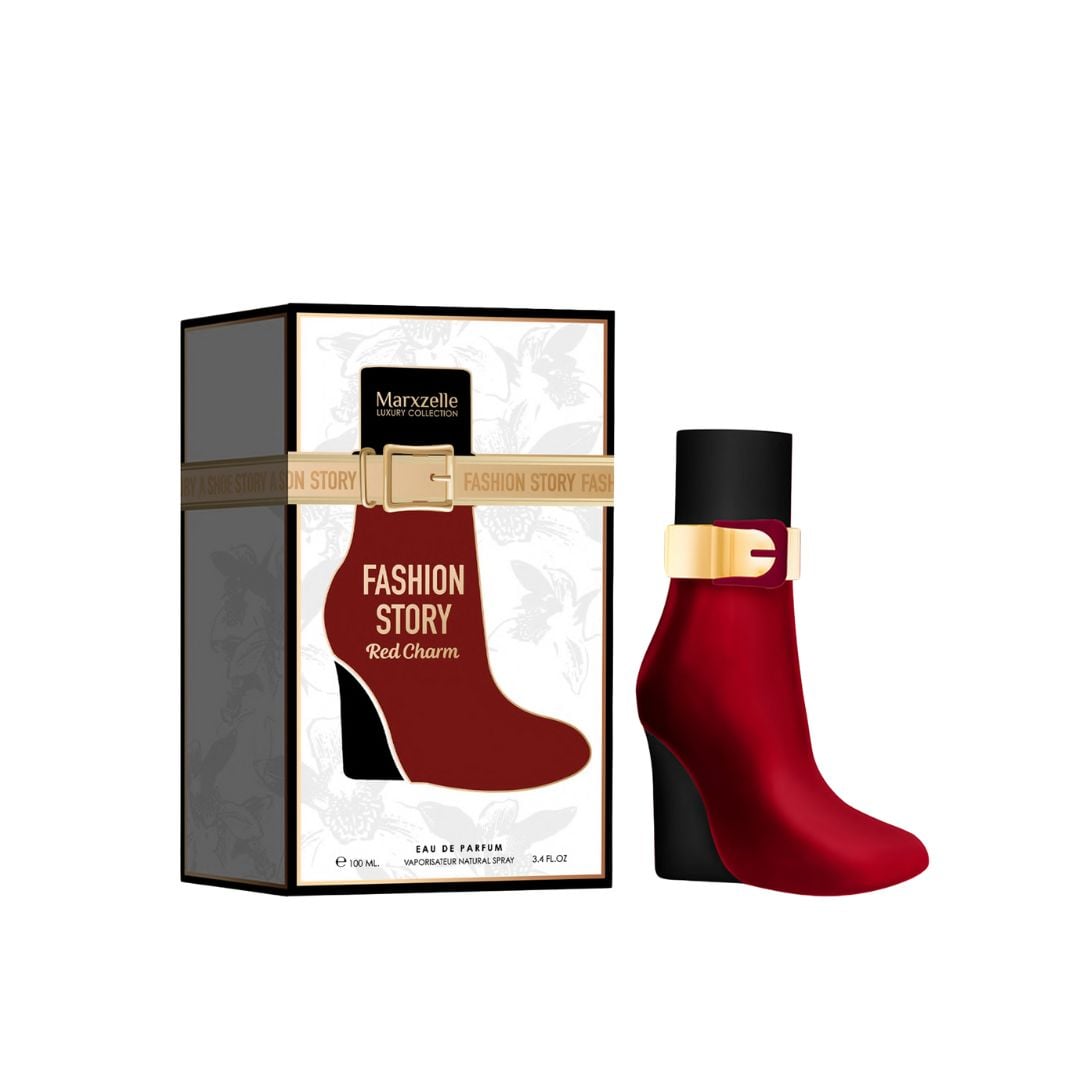 MARXZELLE FASHION STORY RED CHARM EDP 100 ML - 1