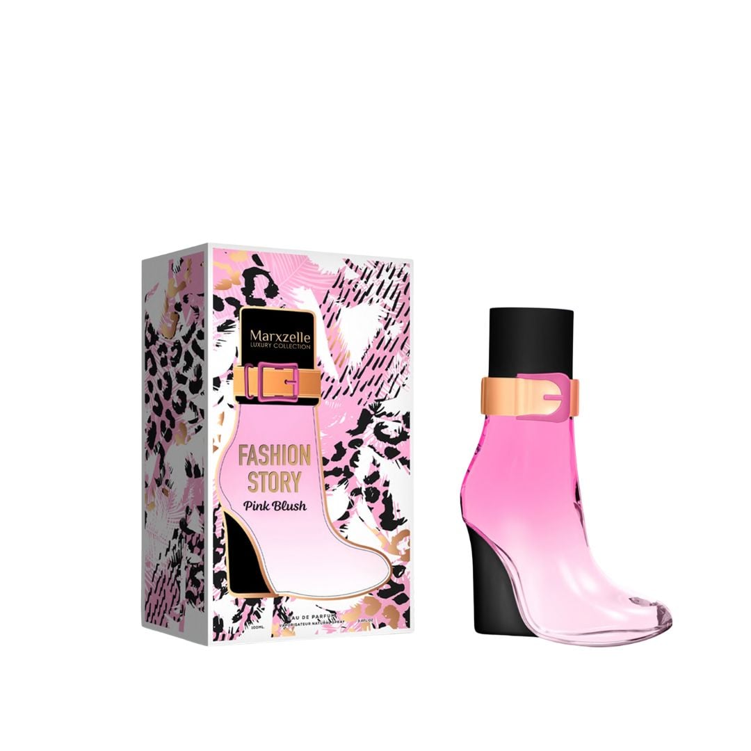 MARXZELLE FASHION STORY PINK BLUSH EDP 100 ML - 1