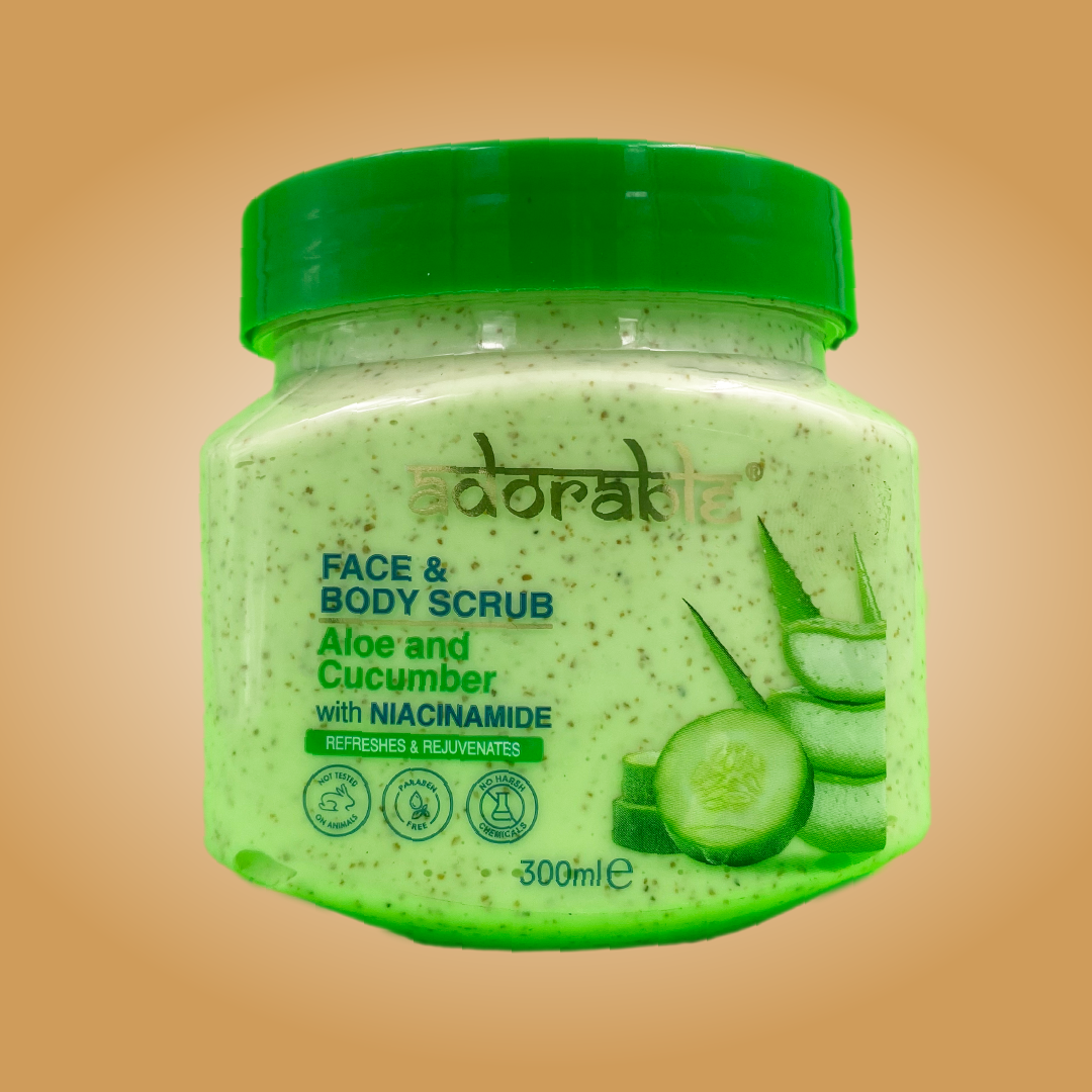 ADORABLE EXFOLIANTE ALOE & CUCUMBER CON NIACINAMIDE 300 ML - 2