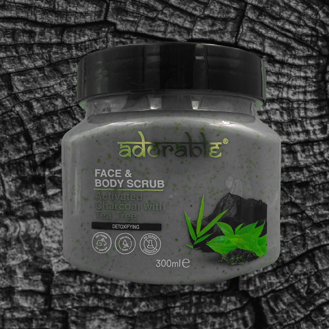 ADORABLE EXFOLIANTE CARBÓN ACTIVO & ÁRBOL DE TÉ 300 ML - 3
