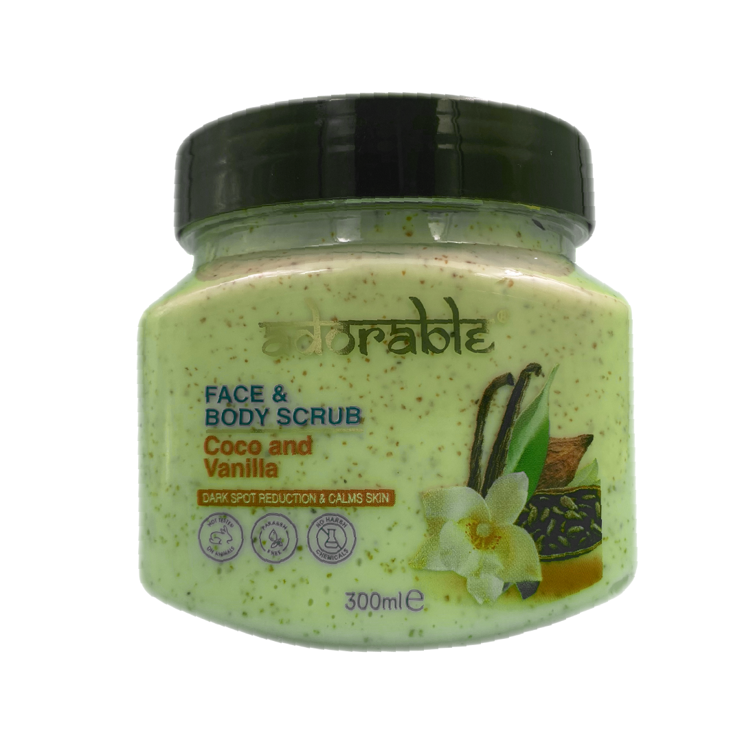 ADORABLE EXFOLIANTE COCO & VAINILLA 300 ML - 1
