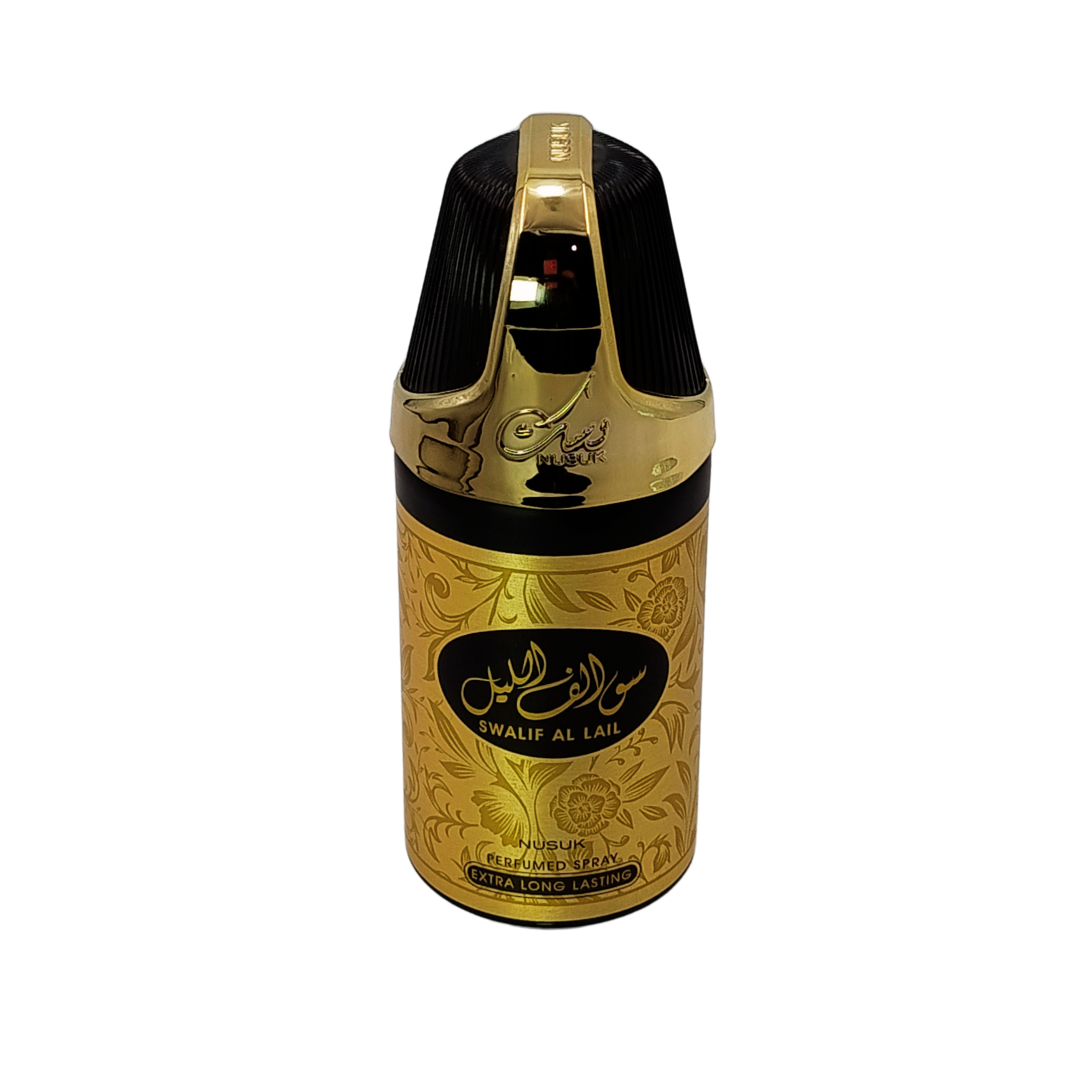 NUSUK SWALIF AL LAIL PARFUM BODY SPRAY 250 ML - 1