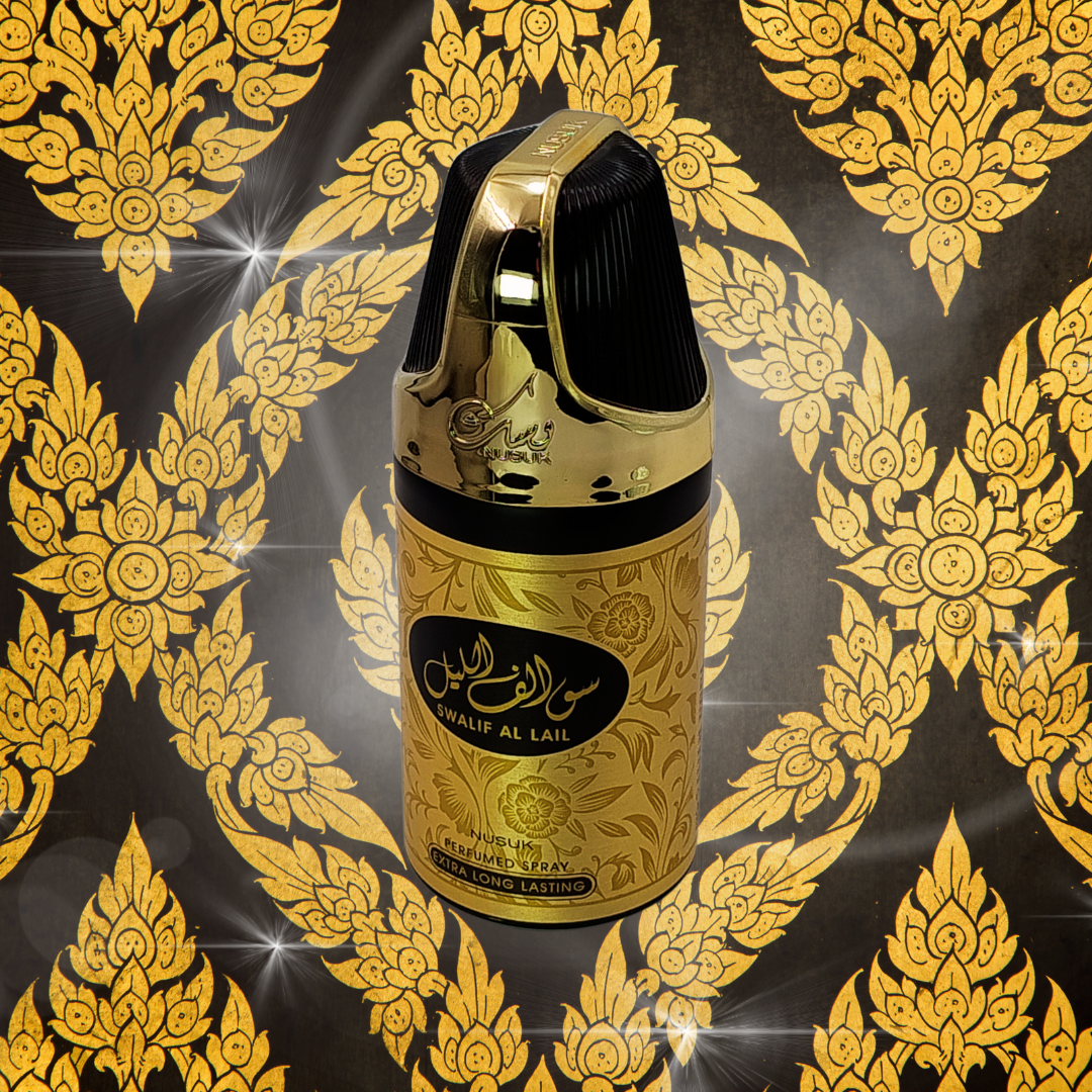NUSUK SWALIF AL LAIL PARFUM BODY SPRAY 250 ML - 3