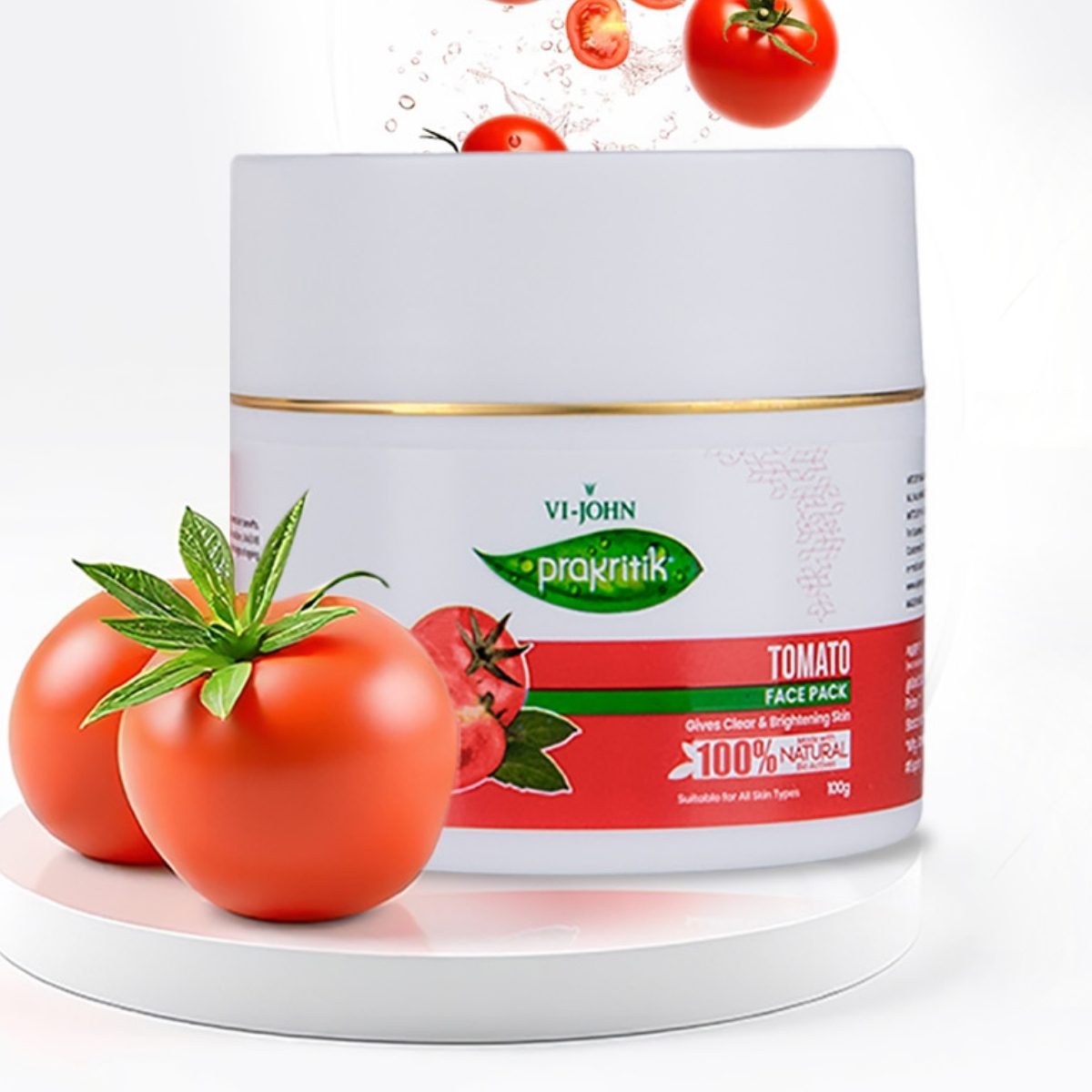 PRAKRITIK MASCARILLA FACIAL TOMATE 100 GR - 2