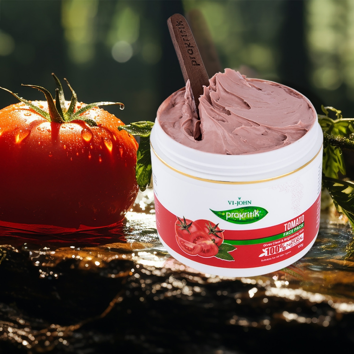 PRAKRITIK MASCARILLA FACIAL TOMATE 100 GR - 3