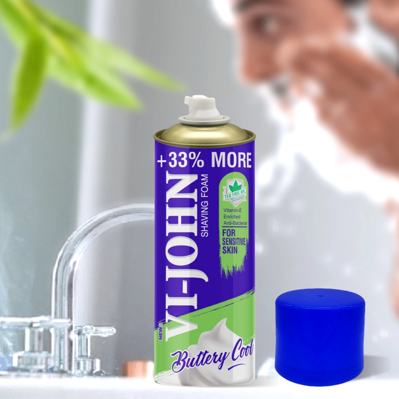 VI-JOHN ESPUMA DE AFEITAR PIEL SENSIBLE 400 GR - 2