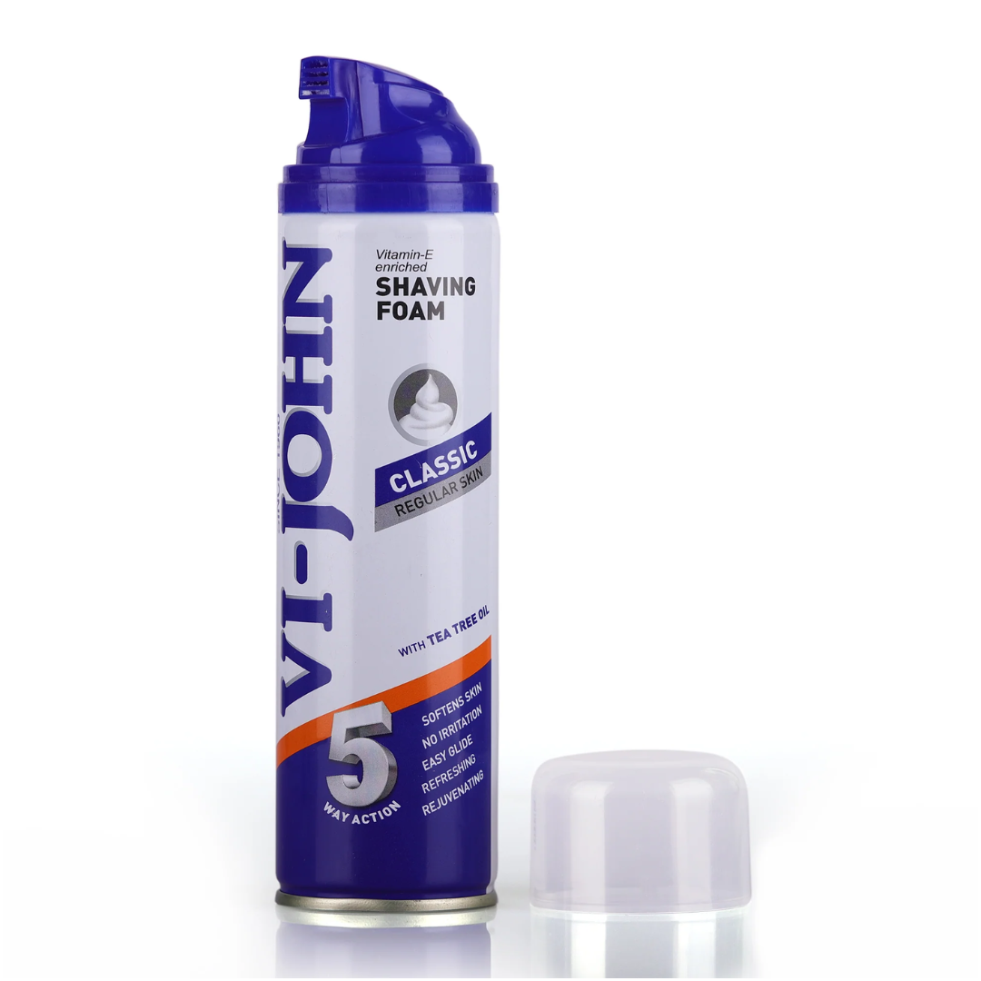 VI-JOHN ESPUMA DE AFEITAR CLÁSICA 200 GR - 2