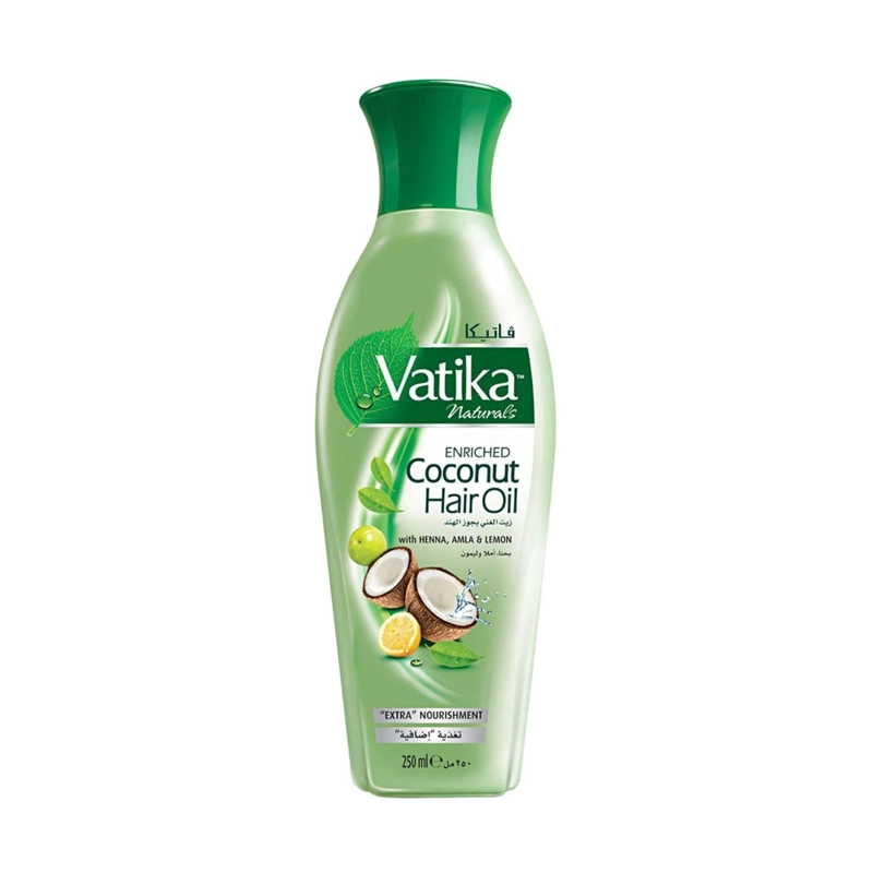 VATIKA ACEITE CAPILAR COCONUT, HENNA, AMLA & LIMON 250 ML - 1