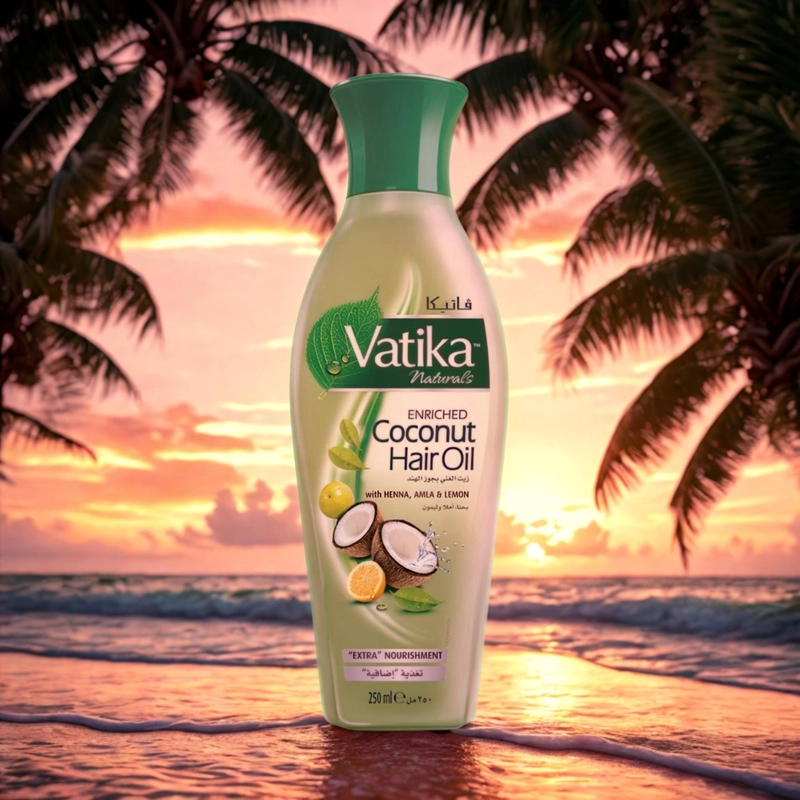 VATIKA ACEITE CAPILAR COCONUT, HENNA, AMLA & LIMON 250 ML - 3