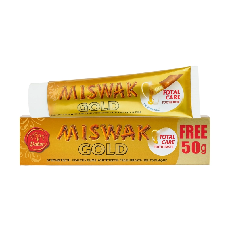 DABUR MISWAK PASTA DENTAL GOLD 170 GR - 1