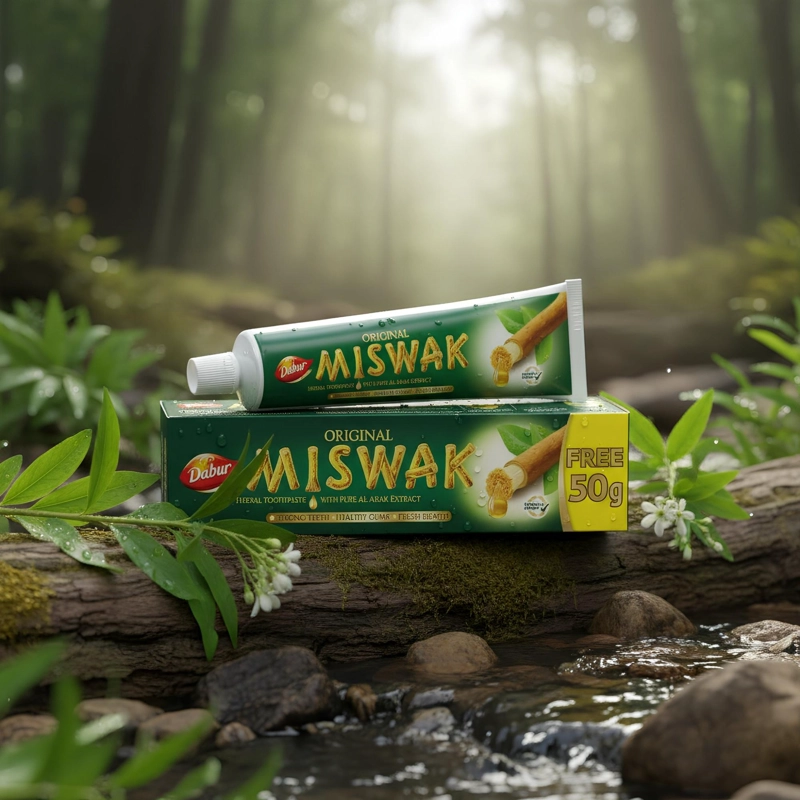DABUR MISWAK HERBAL PASTA DENTAL 170 GR - 3