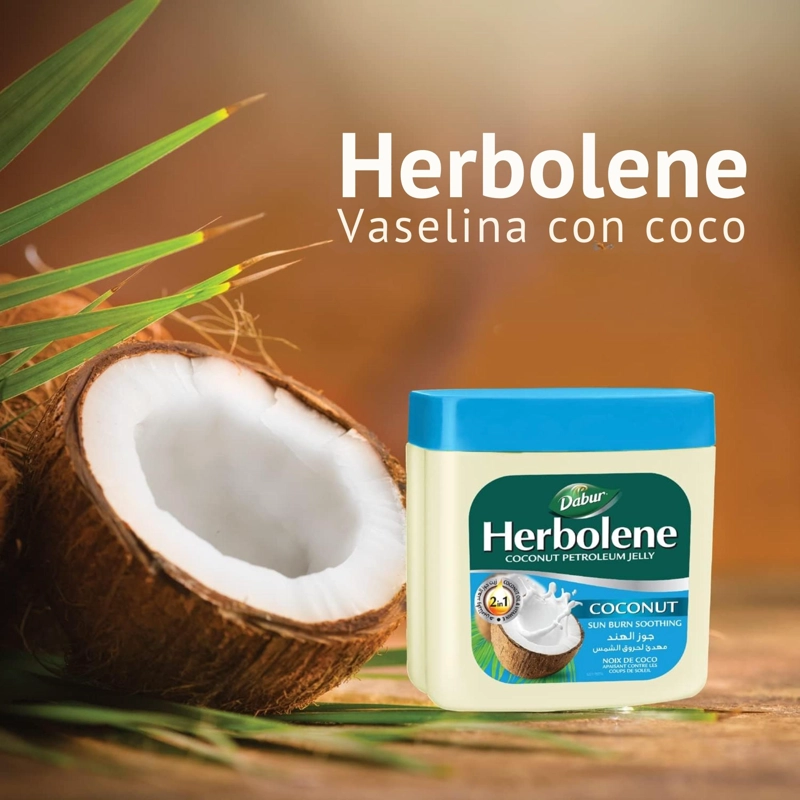 HERBOLENE - VASELINA 2 EN 1 COCONUT 225 ML - 3