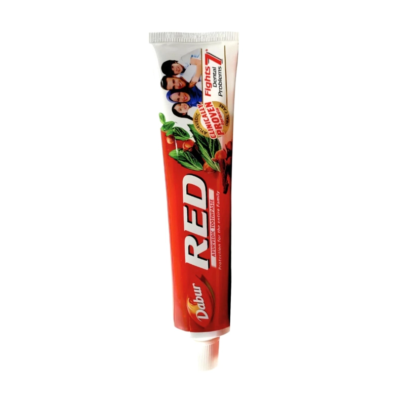 PACK 6 UDS PASTA DENTAL DABUR RED 100 GR - 2