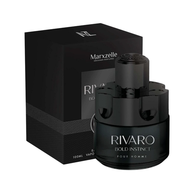 MARXZELLE LUJO RIVARO BOLD INSTINCT POUR HOMME EDP 100 ML - 1
