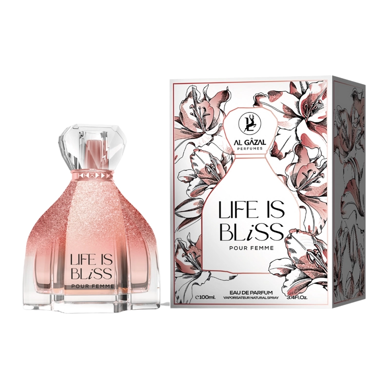 AL GAZAL LIFE IS BLISS EDP POUR FEMME 100 ML - 1