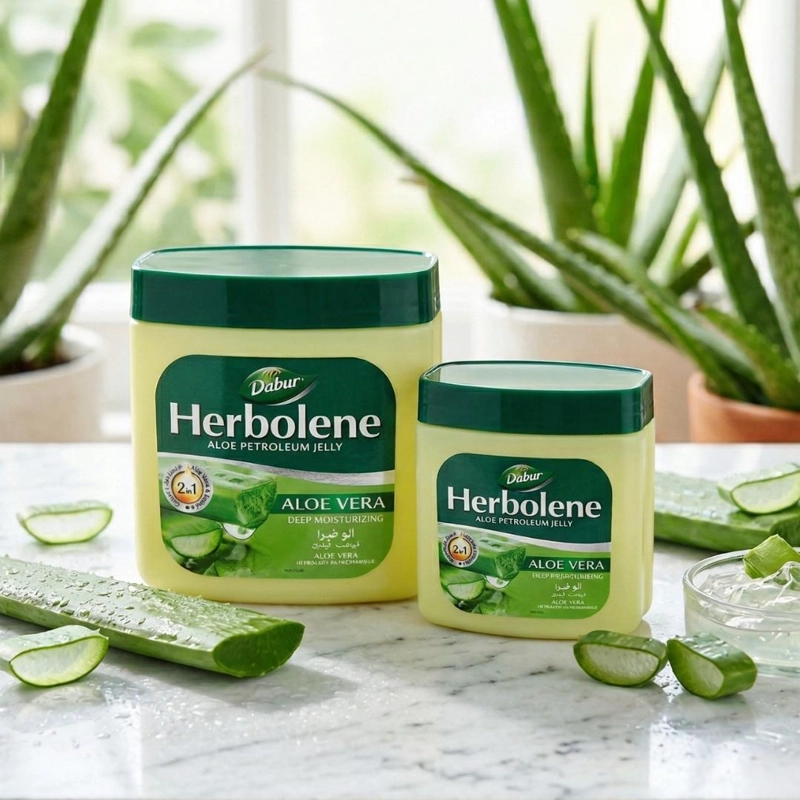 HERBOLENE VASELINA 2 EN 1 ALOE VERA & VIT E 540 ML - 540 - 2