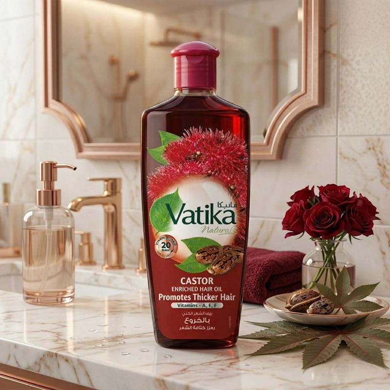 VATIKA ACEITE CAPILAR CASTOR 300 ML - 300 ML - 2