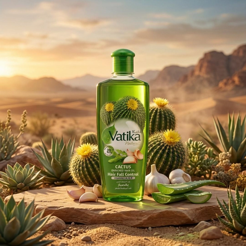VATIKA ACEITE CAPILAR CACTUS 300 ML - 300 ML - 2