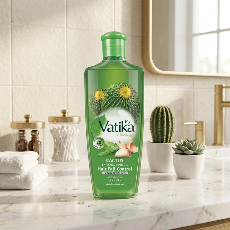 VATIKA ACEITE CAPILAR CACTUS 300 ML - 300 ML - 3