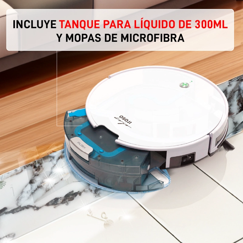 ASPIRADORA Y TRAPEADORA ROBOT OSOJI DUO D990 - 5