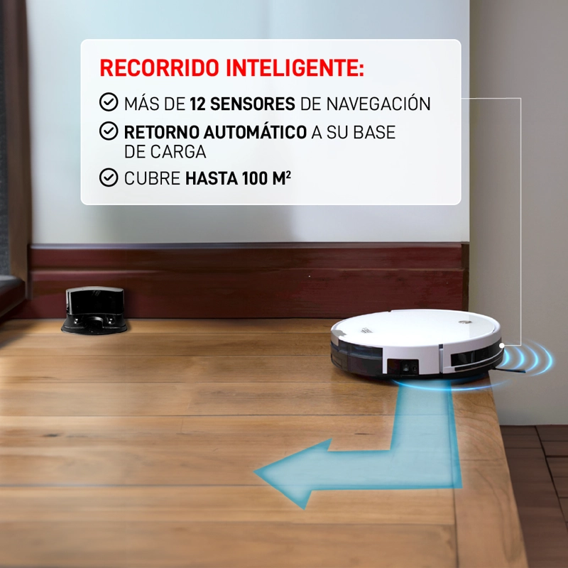 ASPIRADORA Y TRAPEADORA ROBOT OSOJI DUO D990 - 11