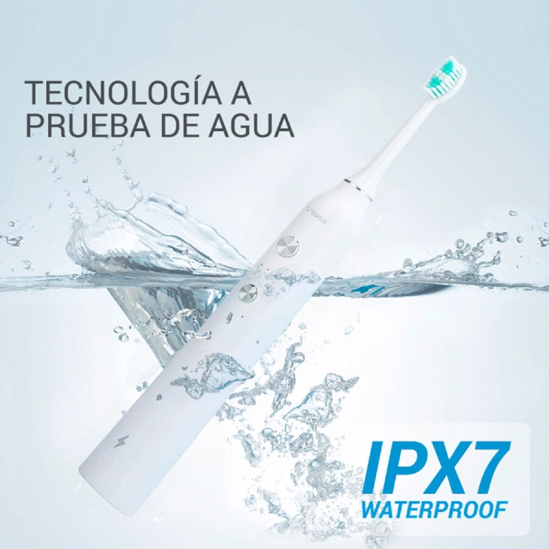 CÉPILLO ELÉCTRICO ULTRASÓNICO RECARGABLE OSOJI T100 - 6