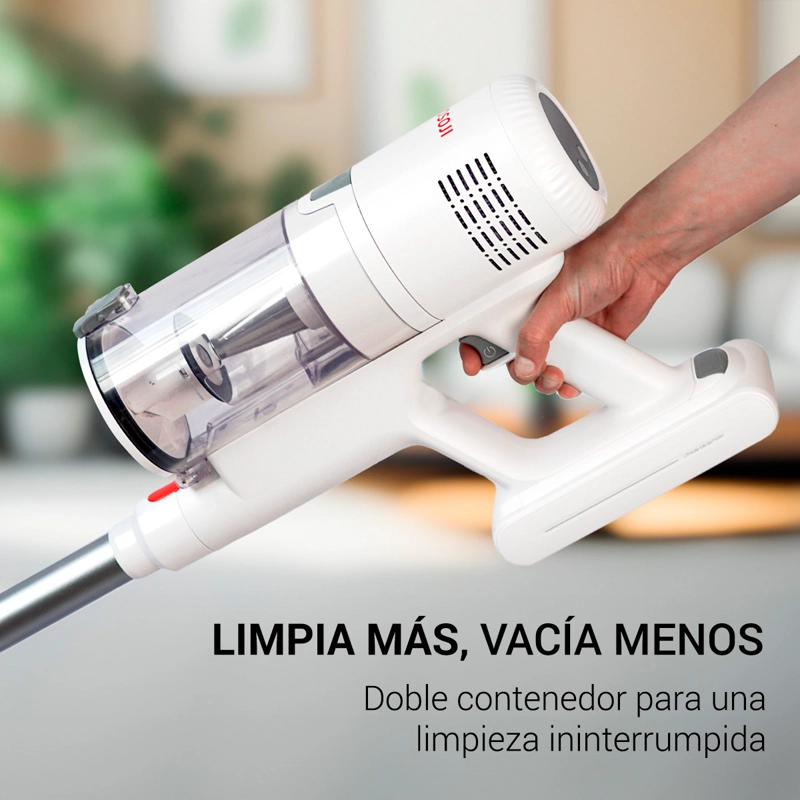 ASPIRADORA VERTICAL INALÁMBRICA D300 - 250W - 3