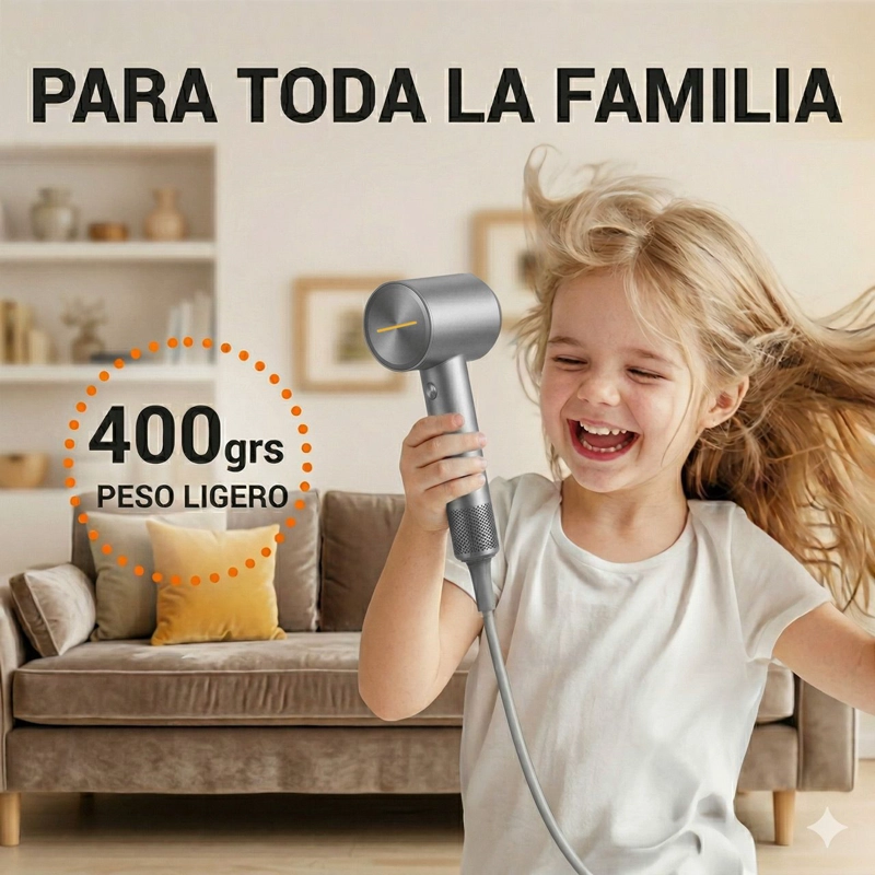 SECADOR DE PELO PROFESIONAL ANTIFRIZZ H3 1600W - 3