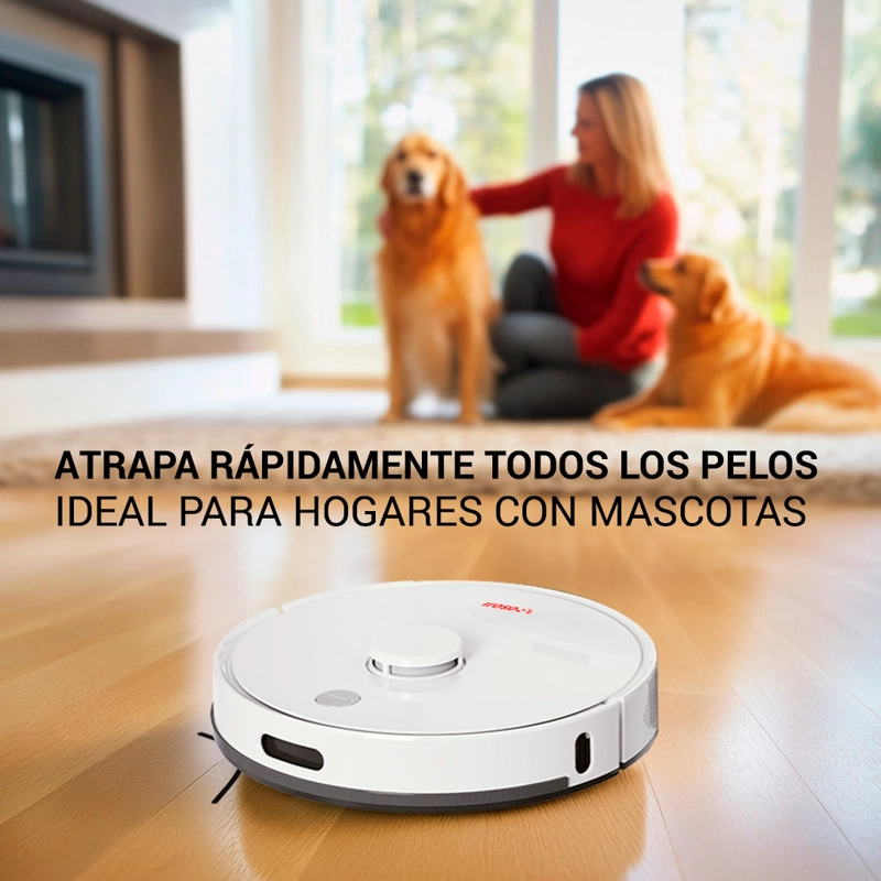 ASPIRADORA Y TRAPEADORA ROBOT OSOJI D1000 PRO CON WIFI  CON FILTRO HEPA - 5
