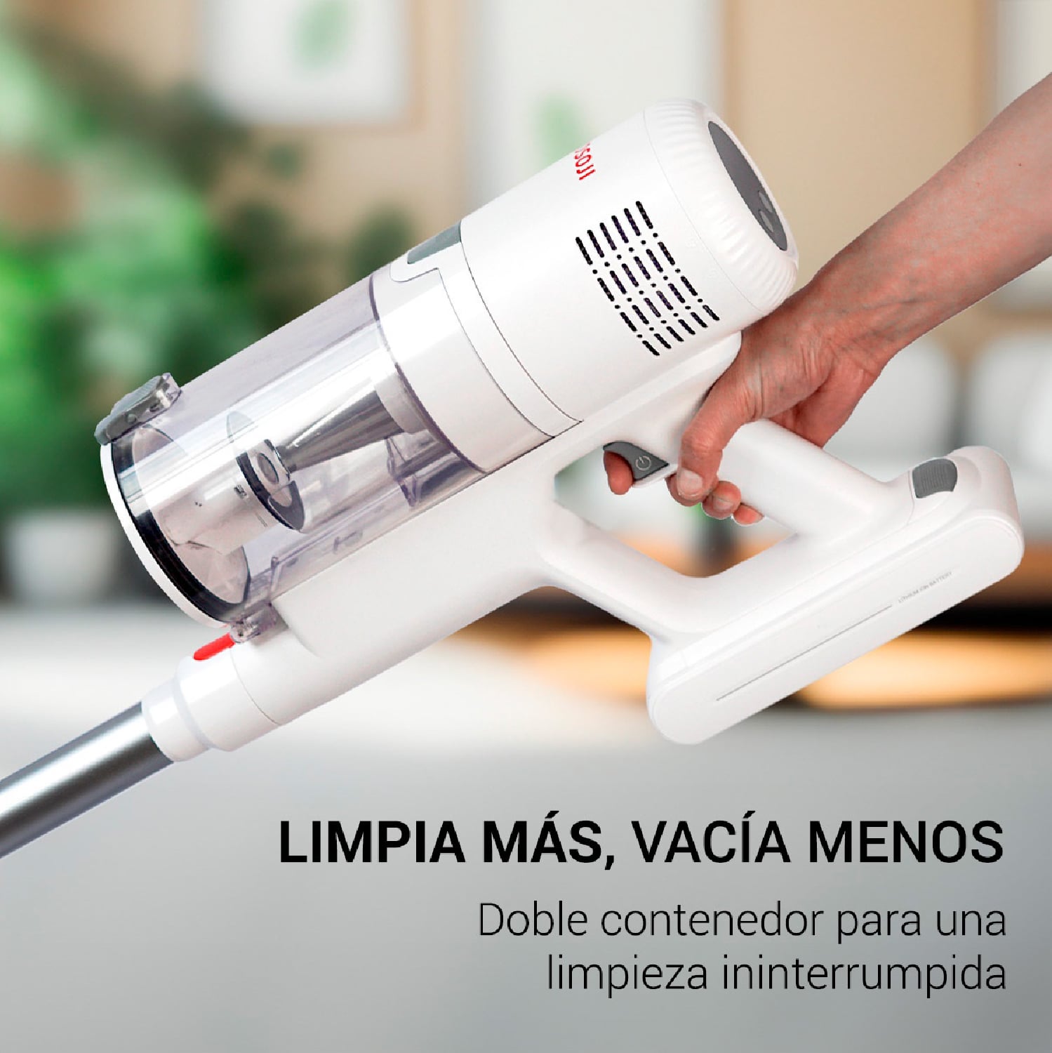 ASPIRADORA INALÁMBRICA OSOJI D300 250W - 3