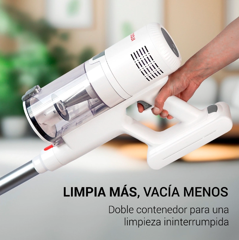 ASPIRADORA VERTICAL INALÁMBRICA D300 - 250W - 5