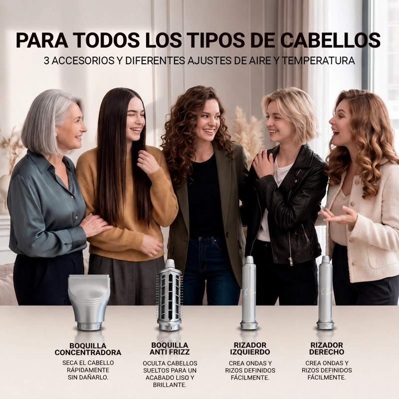 SECADOR ESTILIZADOR  MULTISTYLER 3 EN 1 - M3 - 6