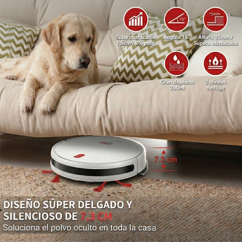 ASPIRADORA ROBOT D690 - 2