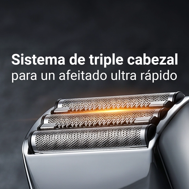 AFEITADORA SHAVER OSOJI S6 WET&DRY INALAMBRICA - 5
