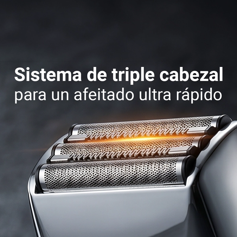 AFEITADORA SHAVER OSOJI S6 WET&DRY INALAMBRICA - 5